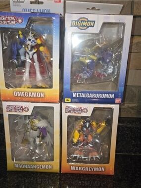 Digimon Set Of 4 Figures